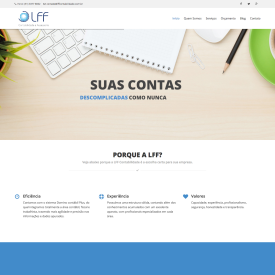 LFF Contabilidade – site e blog